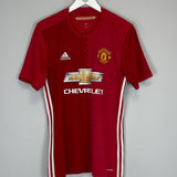 2016/17 MANCHESTER UNITED ROONEY #10 HOME SHIRT (M) ADIDAS