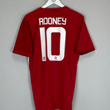 2016/17 MANCHESTER UNITED ROONEY #10 HOME SHIRT (M) ADIDAS