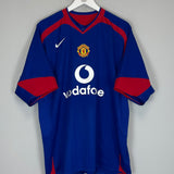 2005/06 MANCHESTER UNITED RONALDO #7 AWAY SHIRT (XL) NIKE