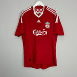 2008/10 LIVERPOOL TORRES #9 HOME SHIRT (L) ADIDAS