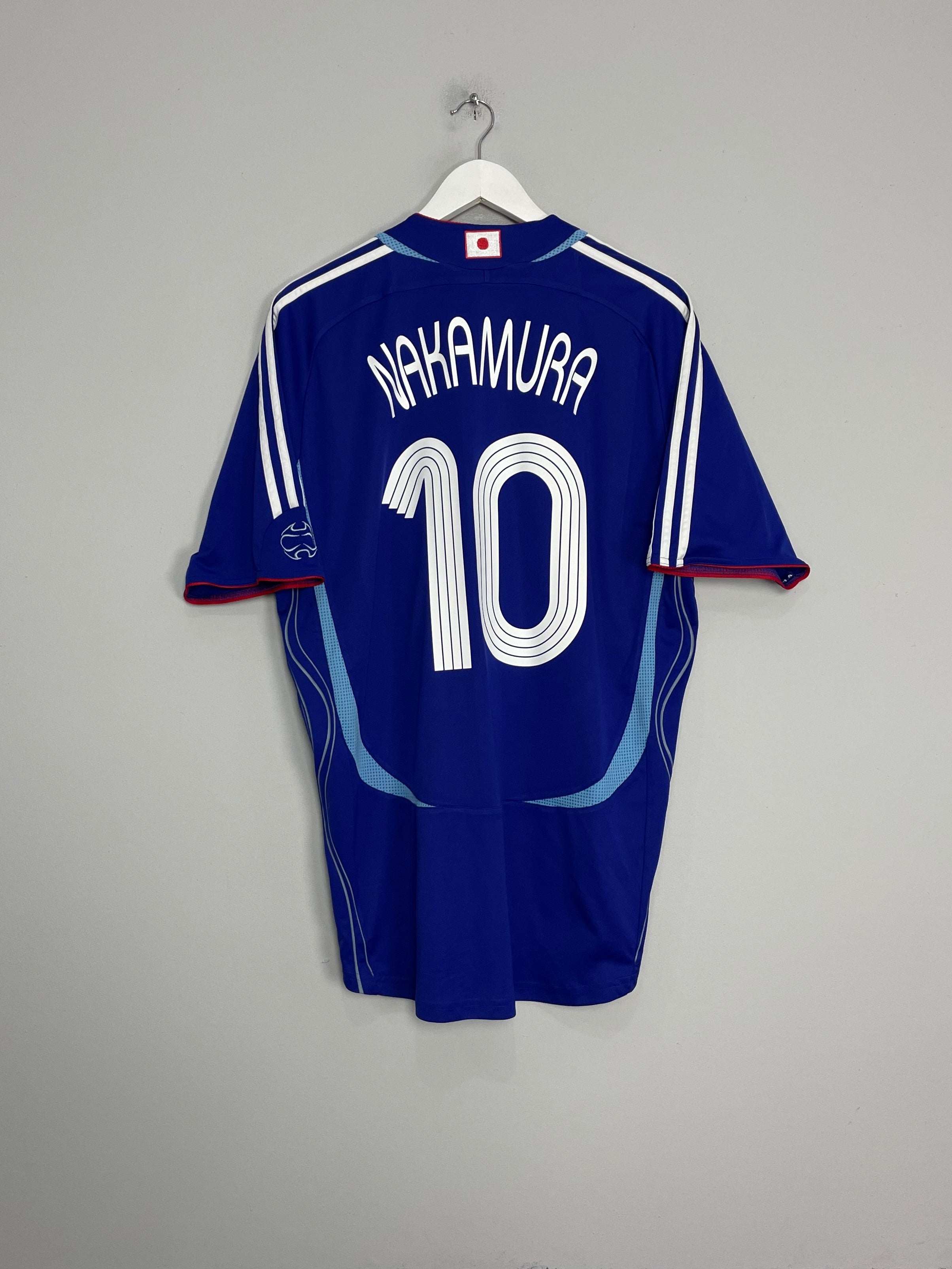 2006/08 JAPAN NAKAMURA #10 HOME SHIRT (XL) ADIDAS