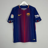 2018/19 BARCELONA MESSI #10 HOME SHIRT (M) NIKE