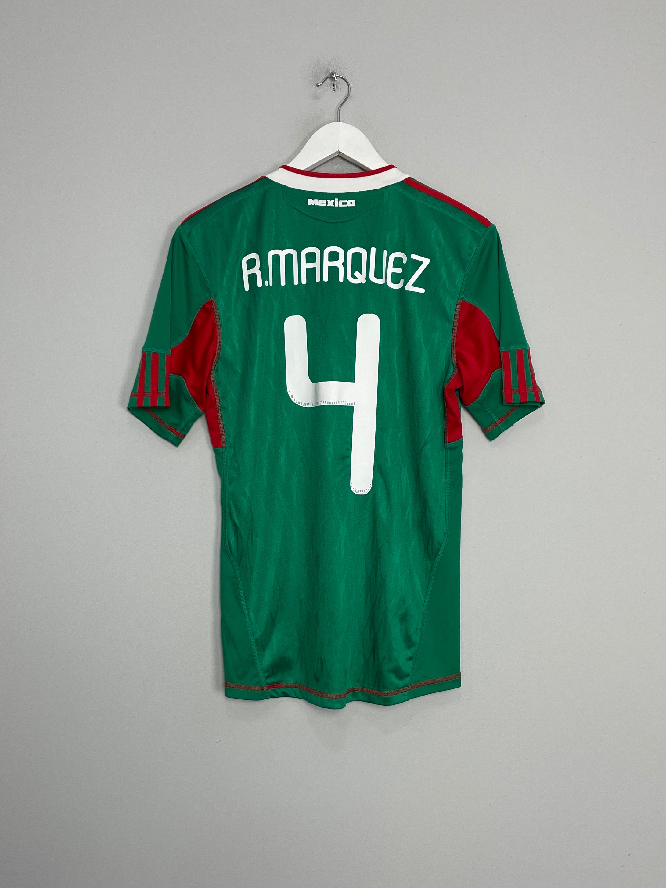 2010/11 MEXICO R.MARQUEZ #4 HOME SHIRT (S) ADIDAS