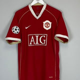 2006/07 MANCHESTER UNITED RONALDO #7 C/L HOME SHIRT (L) NIKE