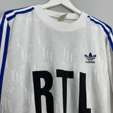 1993/94 COUPE DE FRANCE #11 L/S HOME SHIRT (XL) ADIDAS