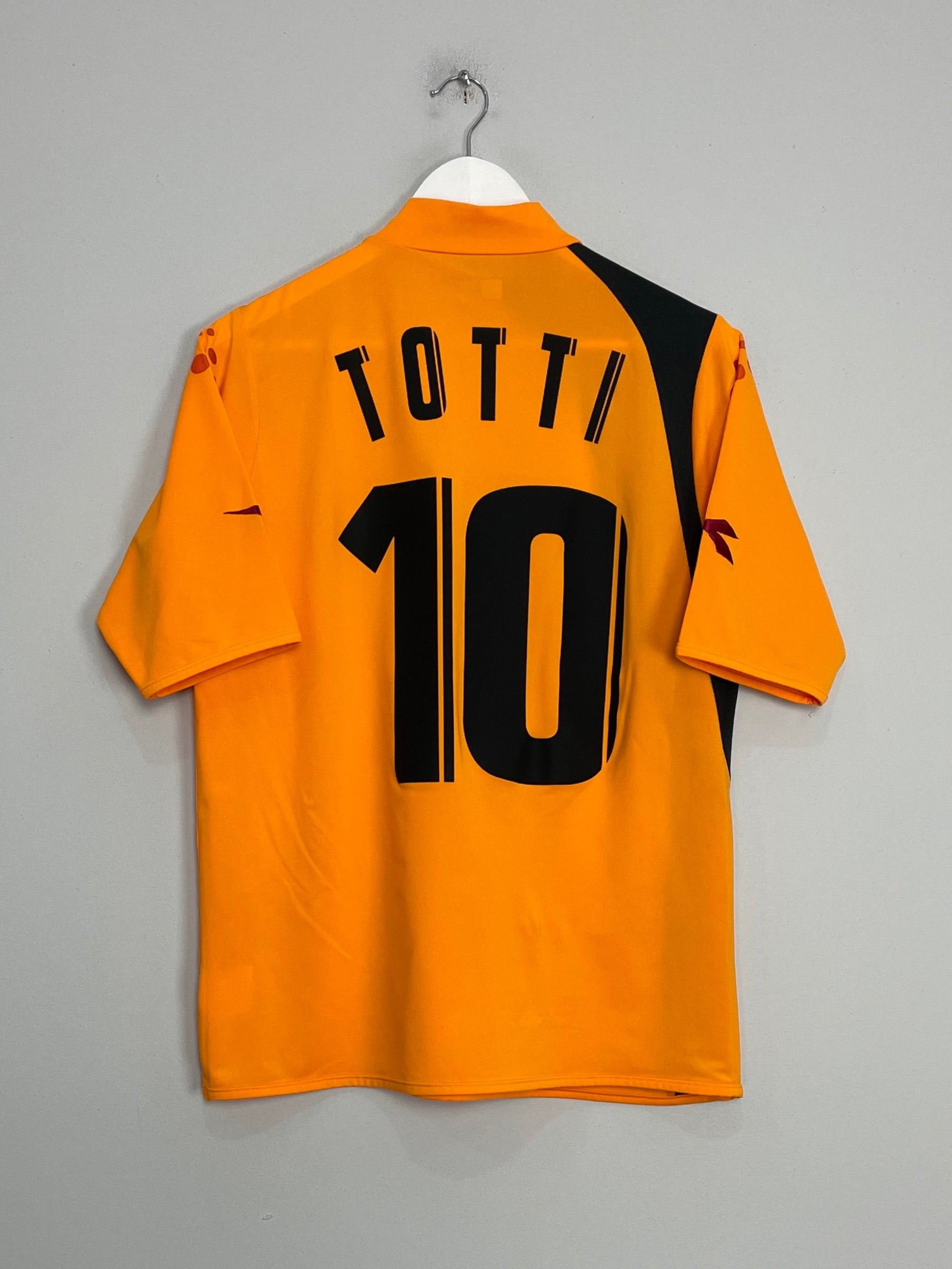 2005/06 ROMA TOTTI #10 AWAY SHIRT (L) DIADORA