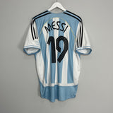 2006/08 ARGENTINA MESSI #19 HOME SHIRT (L) ADIDAS