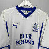 2002/03 EVERTON ROONEY #18 AWAY SHIRT (L) PUMA