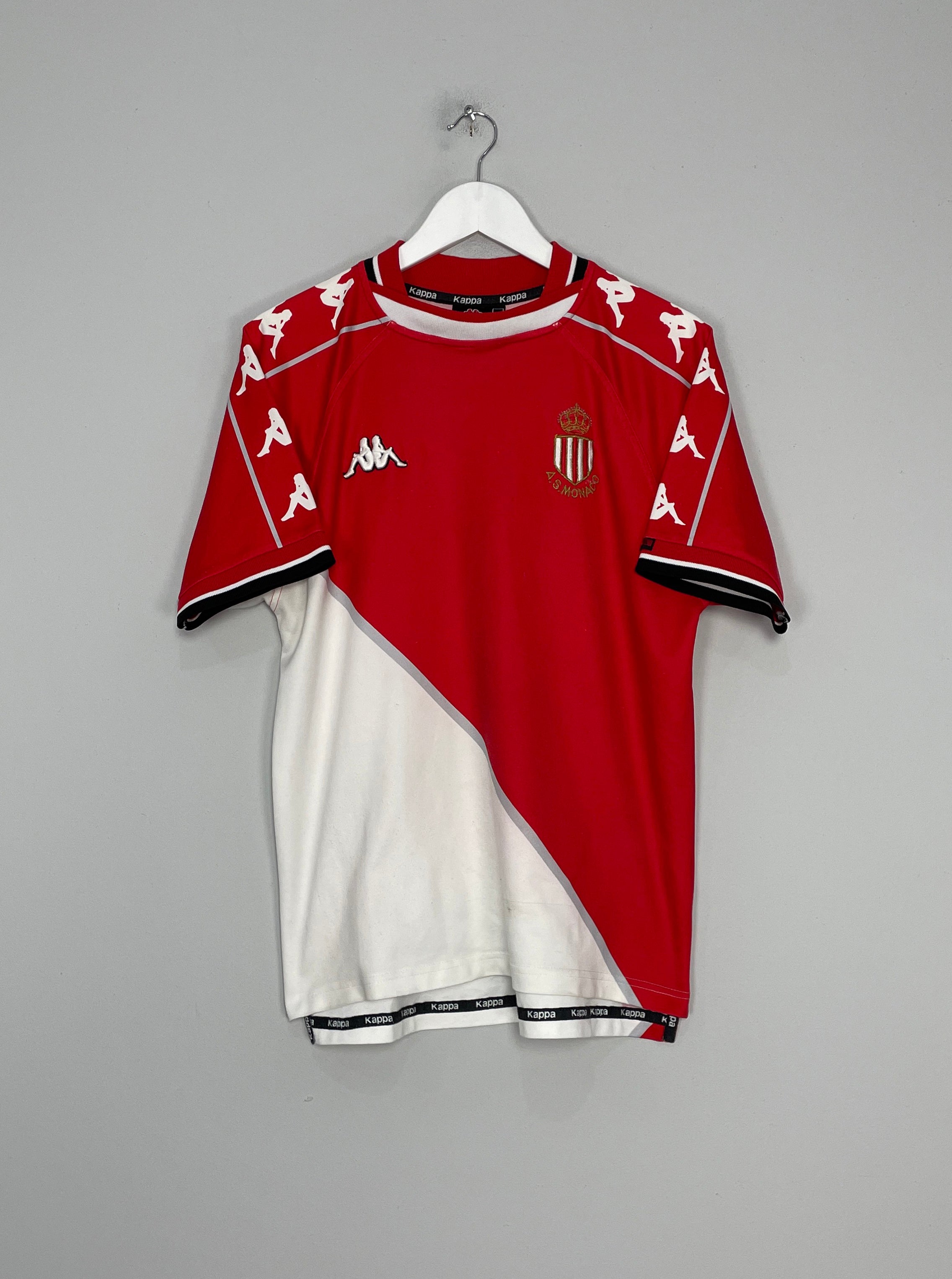 1999/00 MONACO HOME SHIRT (M) KAPPA