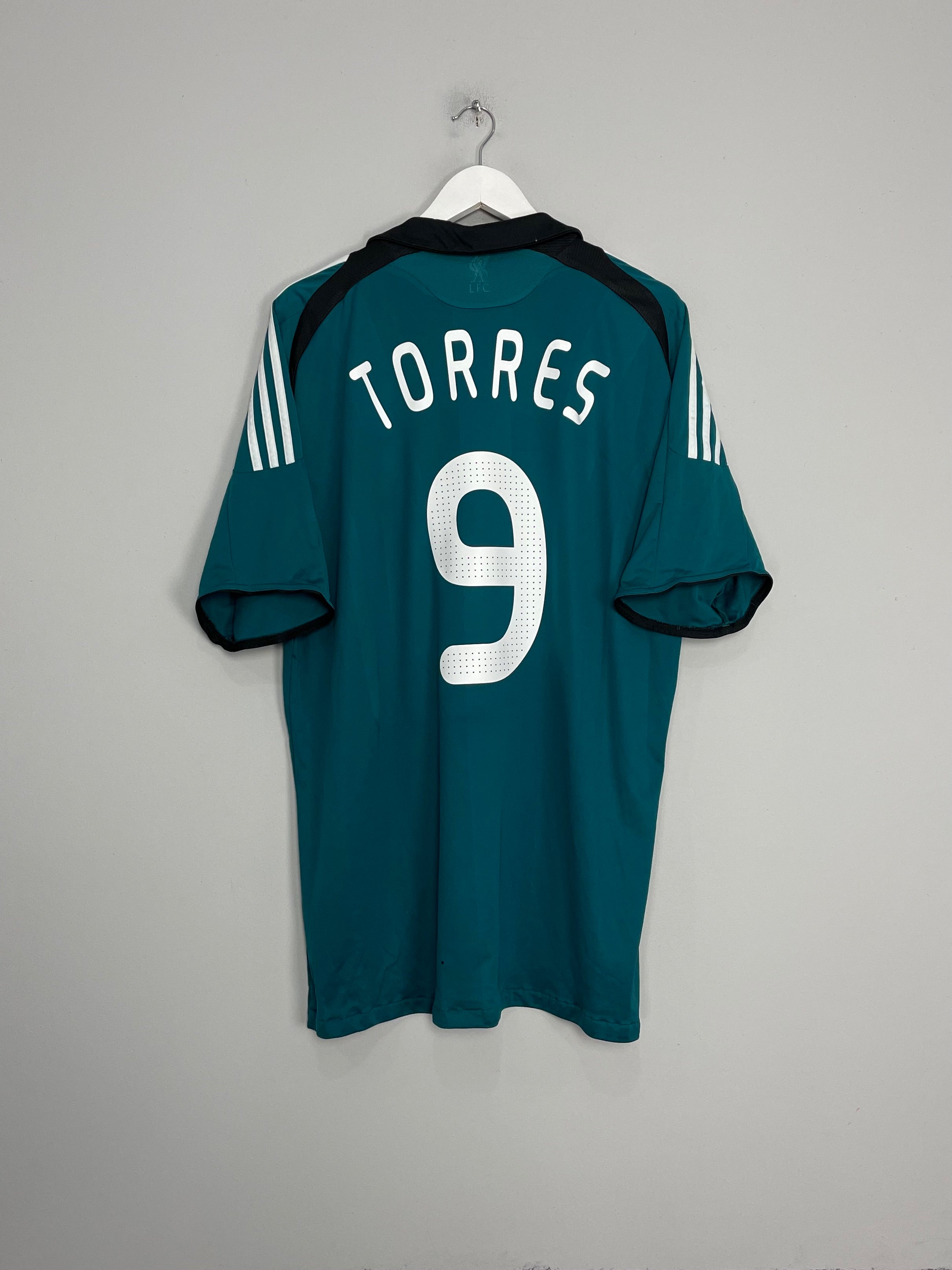 2008/09 LIVERPOOL TORRES #9 THIRD SHIRT (XXL) ADIDAS