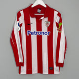 2013/14 ATHLETIC BILBAO L/S HOME SHIRT (XL.KIDS) NIKE