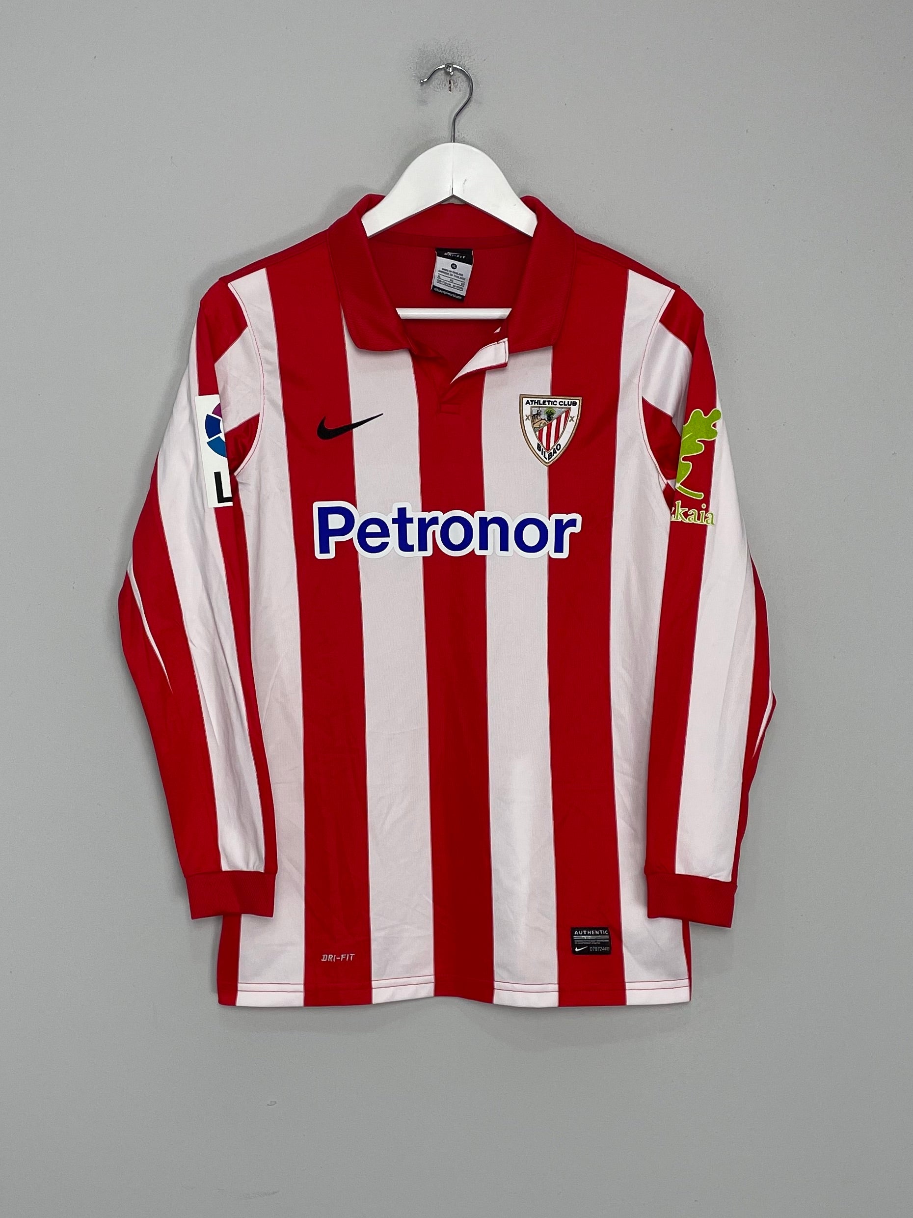 2013/14 ATHLETIC BILBAO L/S HOME SHIRT (XL.KIDS) NIKE