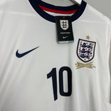 2013 ENGLAND ROONEY #10 *BNWT* 125 YEARS HOME SHIRT (XL) NIKE