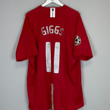 2007/08 MANCHESTER UNITED GIGGS #11 *C/L FINAL* HOME SHIRT (XXXL) NIKE