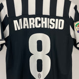 2013/14 JUVENTUS MARCHISIO #8 HOME SHIRT (M) NIKE