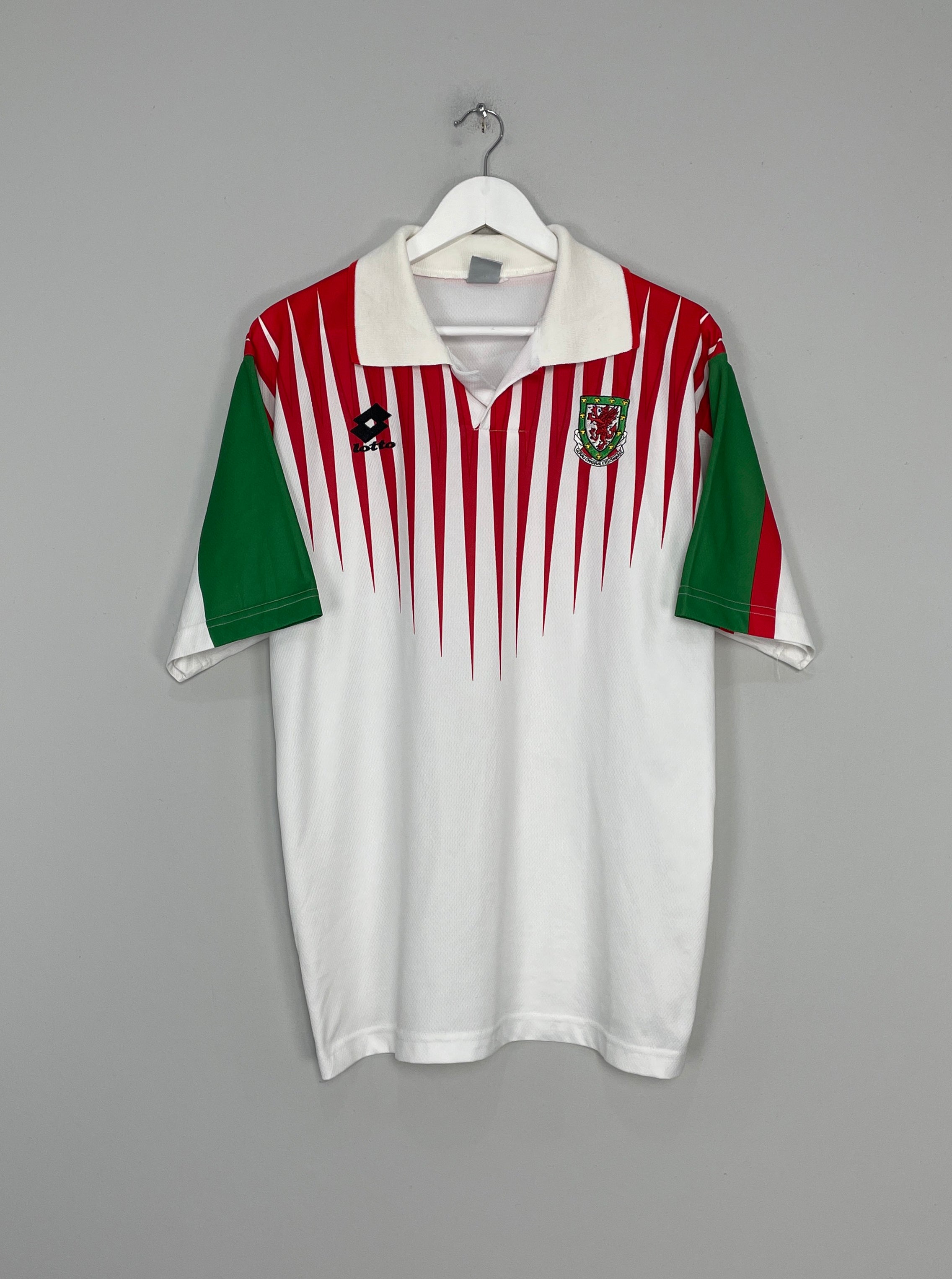 1996/98 WALES AWAY SHIRT (L) LOTTO