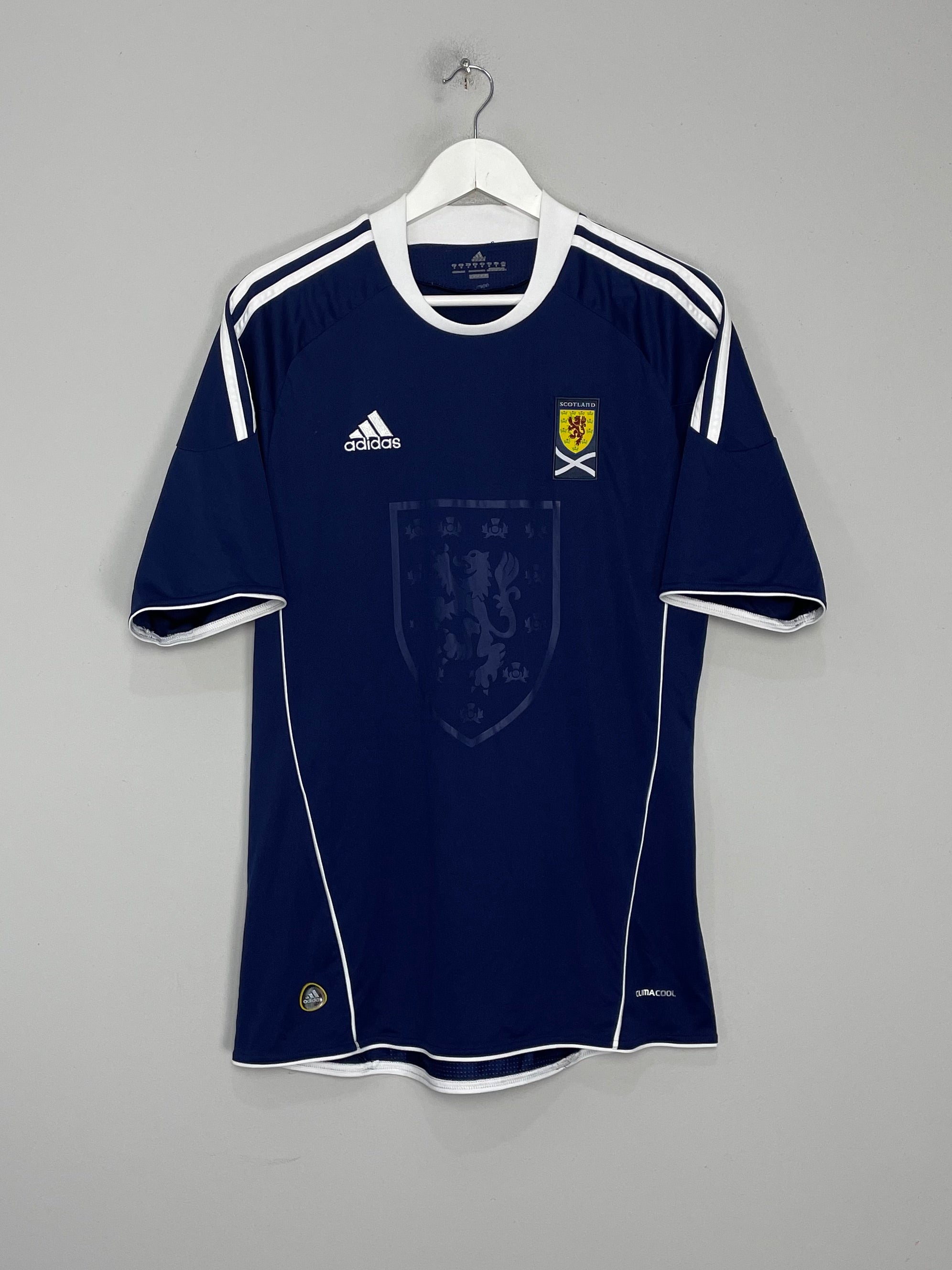 2010/11 SCOTLAND HOME SHIRT (M) ADIDAS