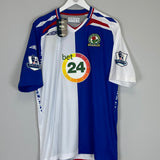 2007/08 BLACKBURN ROVERS BENTLEY #11 *BNWT* HOME SHIRT (XL) UMBRO