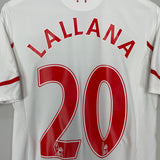 2015/16 LIVERPOOL LALLANA #20 AWAY SHIRT (M) NEW BALANCE