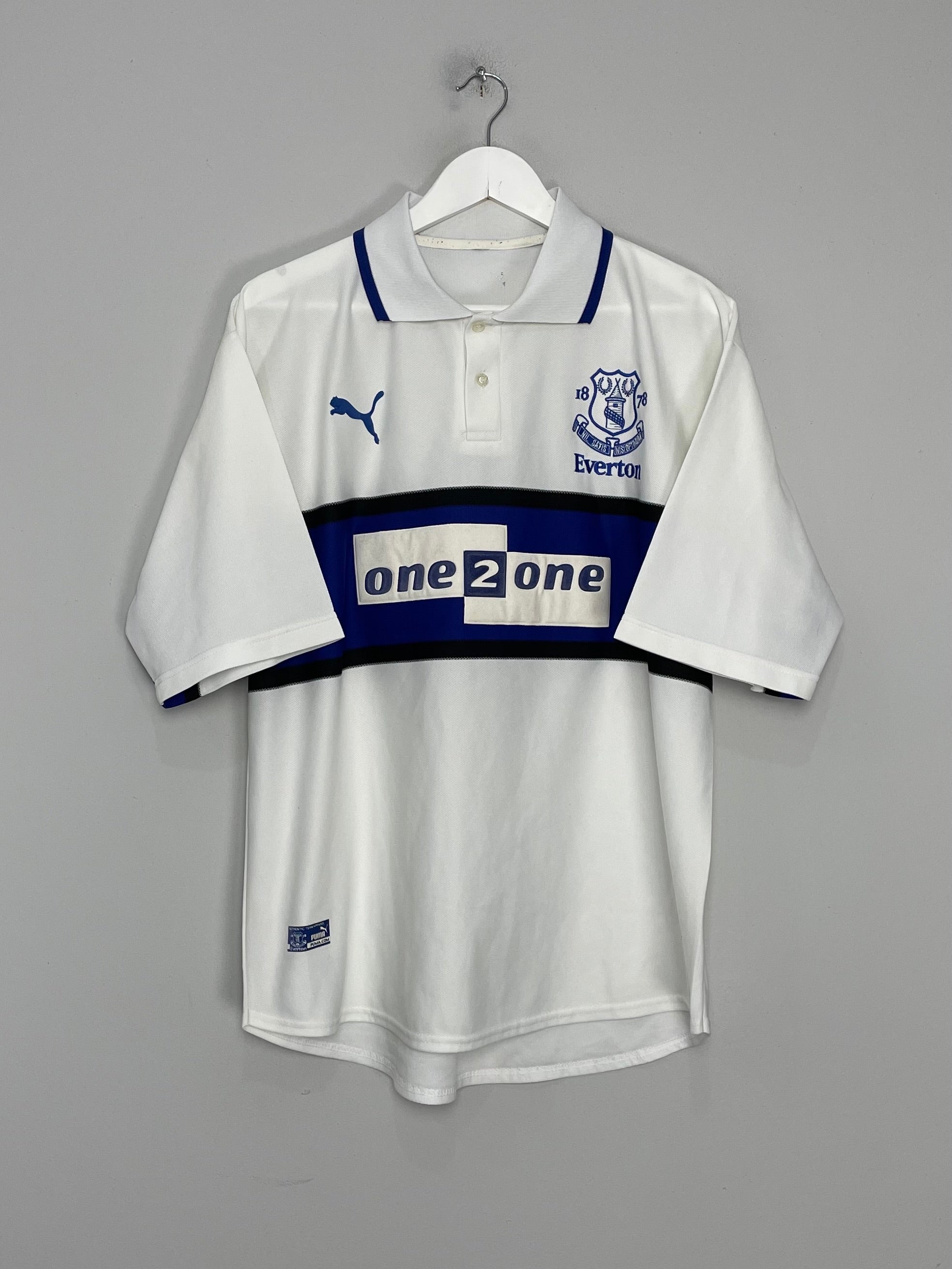 2000/01 EVERTON THIRD SHIRT (L) PUMA