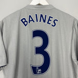 2011/12 EVERTON BAINES #3 THIRD SHIRT (L) LE COQ