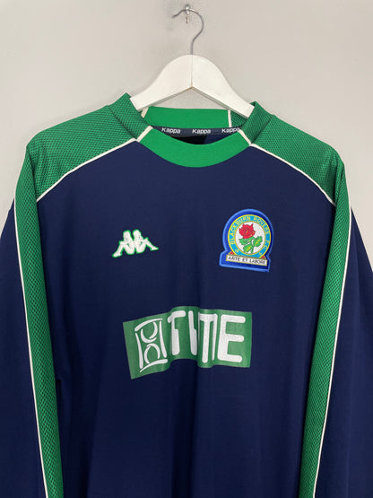 2000/02 BLACKBURN ROVERS FRIEDEL #1 GK SHIRT (XXL) KAPPA