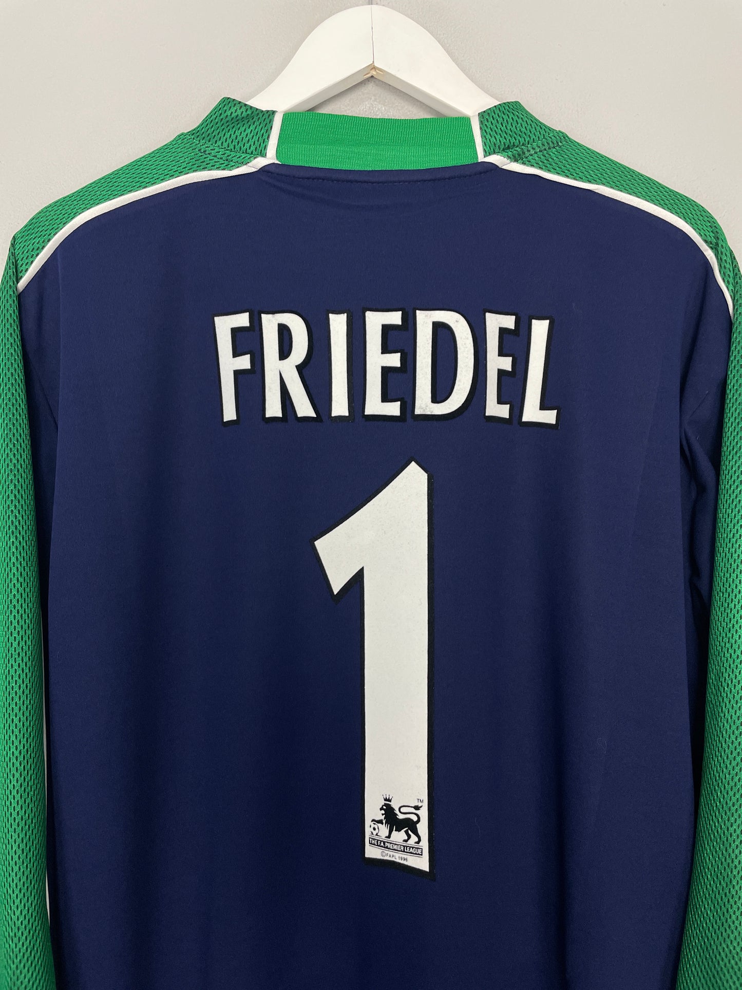 2000/02 BLACKBURN ROVERS FRIEDEL #1 GK SHIRT (XXL) KAPPA