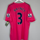 2010/11 EVERTON BAINES #3 *BNWT* AWAY SHIRT (XL) LE COQ