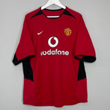 2002/04 MANCHESTER UNITED HOME SHIRT (L) NIKE