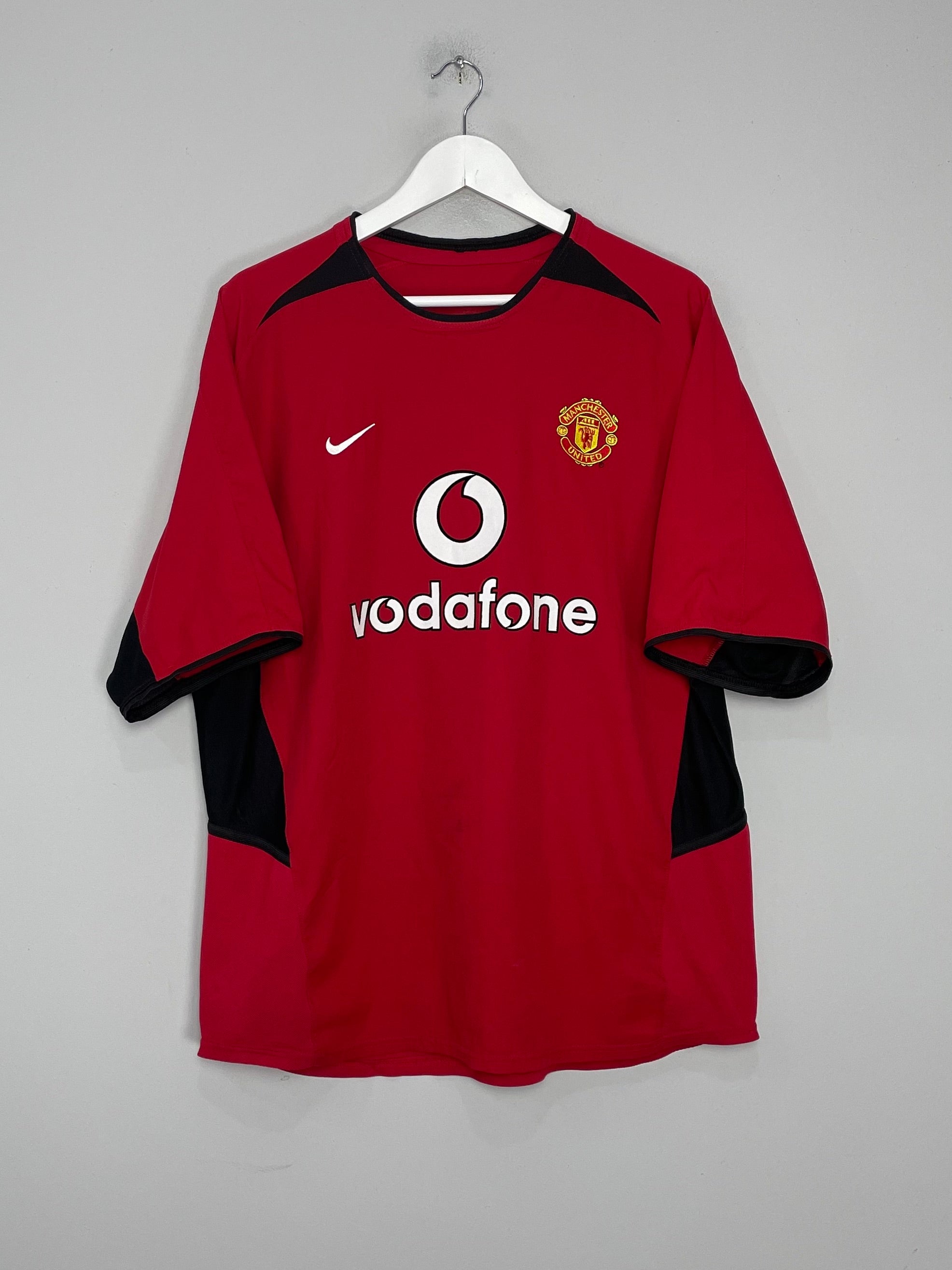 2002/04 MANCHESTER UNITED HOME SHIRT (L) NIKE