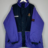 1993/95 REAL VALLADOLID BENCH COAT JACKET (XL) KELME