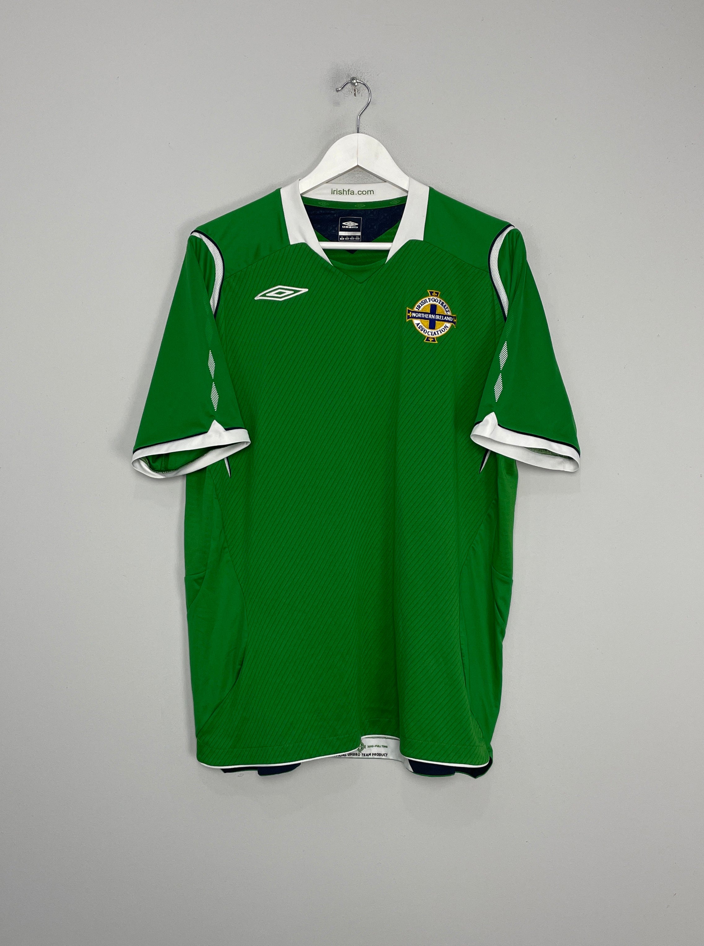 2008/10 NORTHERN IRELAND HOME SHIRT (XL) UMBRO