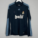 2009/10 REAL MADRID #22 *PLAYER ISSUE* L/S AWAY SHIRT (L) ADIDAS