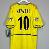 2002/03 LEEDS UNITED KEWELL #10 *BNWT* AWAY SHIRT (XL) NIKE