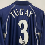 2001/02 BLACKBURN ROVERS TUGAY #3 AWAY SHIRT (XL) KAPPA