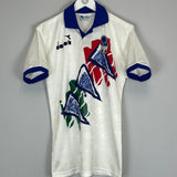 1993/94 ITALY TRAINING SHIRT (M) DIADORA