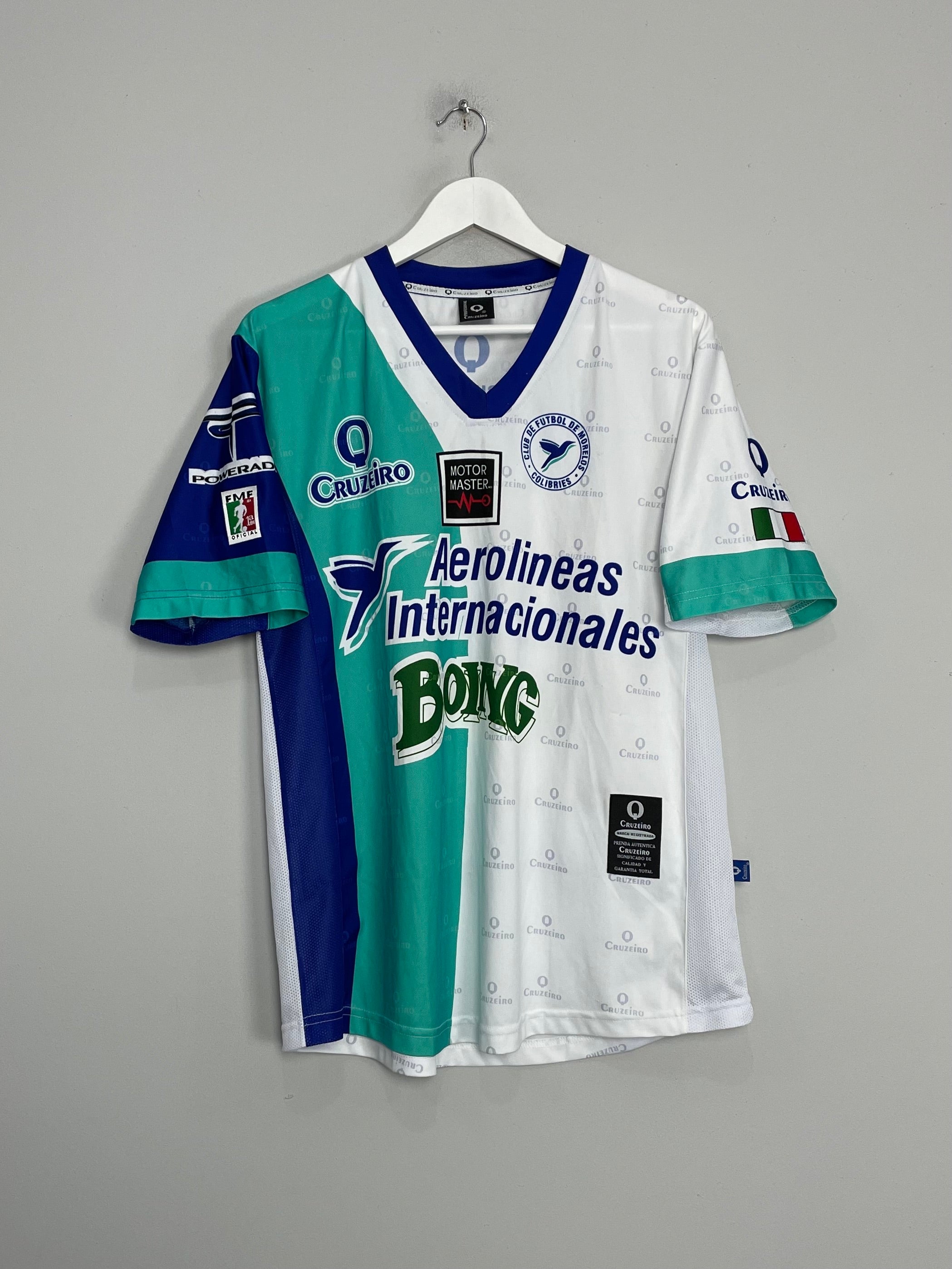 2002/03 COLIBRIES DE MORELOS HOME SHIRT (L) CRUZEIRO