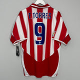 2003/04 ATLETICO MADRID F.TORRES #9 *BNWT* HOME SHIRT (L) NIKE