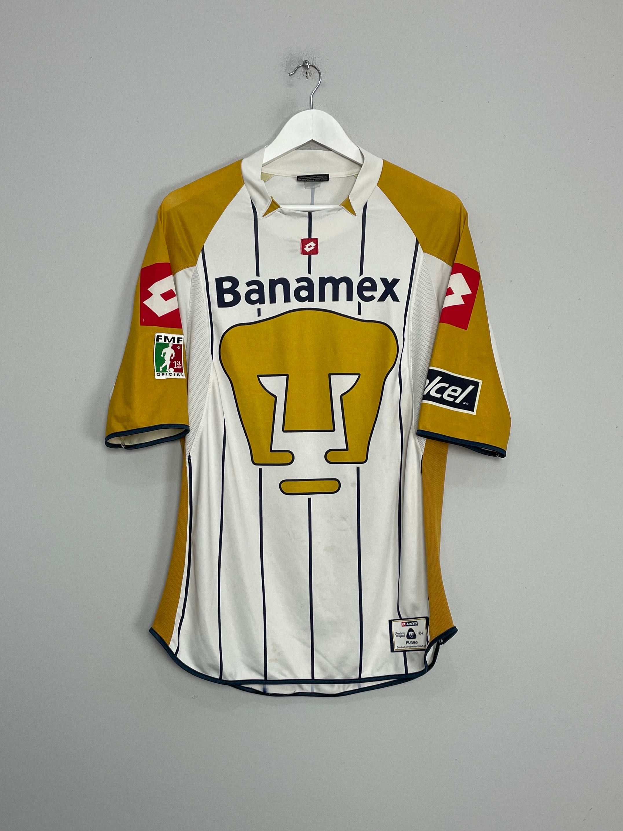 2003/04 UNAM PUMAS HOME SHIRT (M) LOTTO