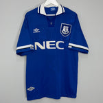 1993/95 EVERTON HOME SHIRT (XL) UMBRO