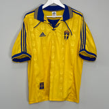 1998/99 SWEDEN HOME SHIRT (L) ADIDAS