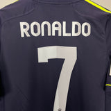 2012/13 REAL MADRID RONALDO #7 AWAY SHIRT (M) ADIDAS