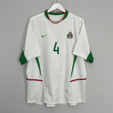 2003/04 MEXICO R.MARQUEZ #4 AWAY SHIRT (L) NIKE