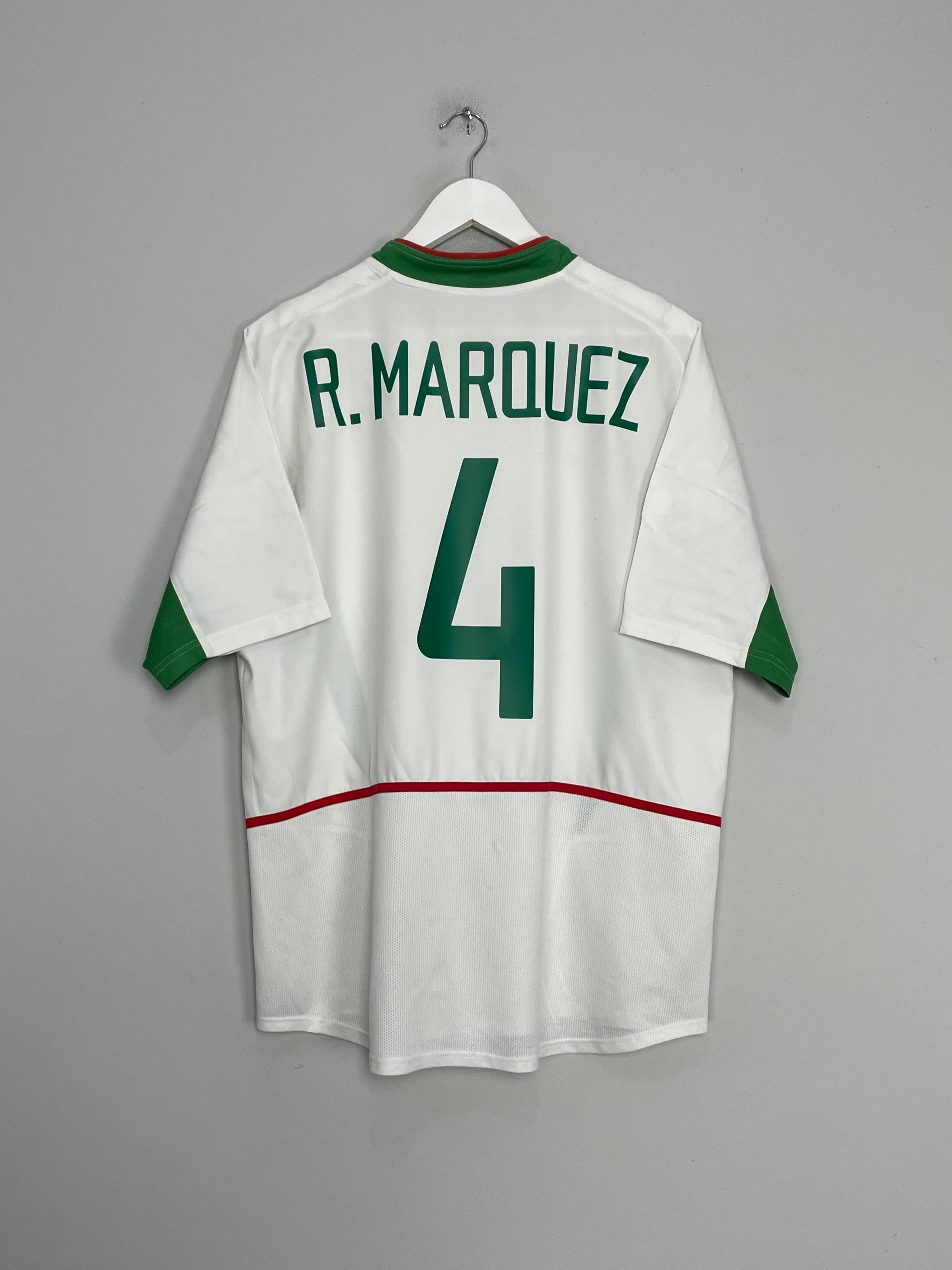 2003/04 MEXICO R.MARQUEZ #4 AWAY SHIRT (L) NIKE