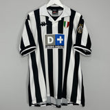 1998/99 JUVENTUS ZIDANE #21 HOME SHIRT (XL) KAPPA