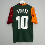 2005/06 ROMA TOTTI #10 AWAY SHIRT (M) DIADORA