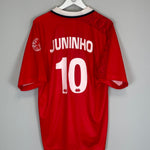 1996/97 MIDDLESBROUGH JUNINHO #10 HOME SHIRT (L) ERREA