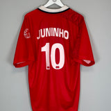 1996/97 MIDDLESBROUGH JUNINHO #10 HOME SHIRT (L) ERREA