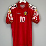 1994/96 BELGIUM SCIFO #10 HOME SHIRT (M) DIADORA