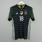 2015/16 GERMANY KROOS #18 *BNWT* AWAY SHIRT (S) ADIDAS